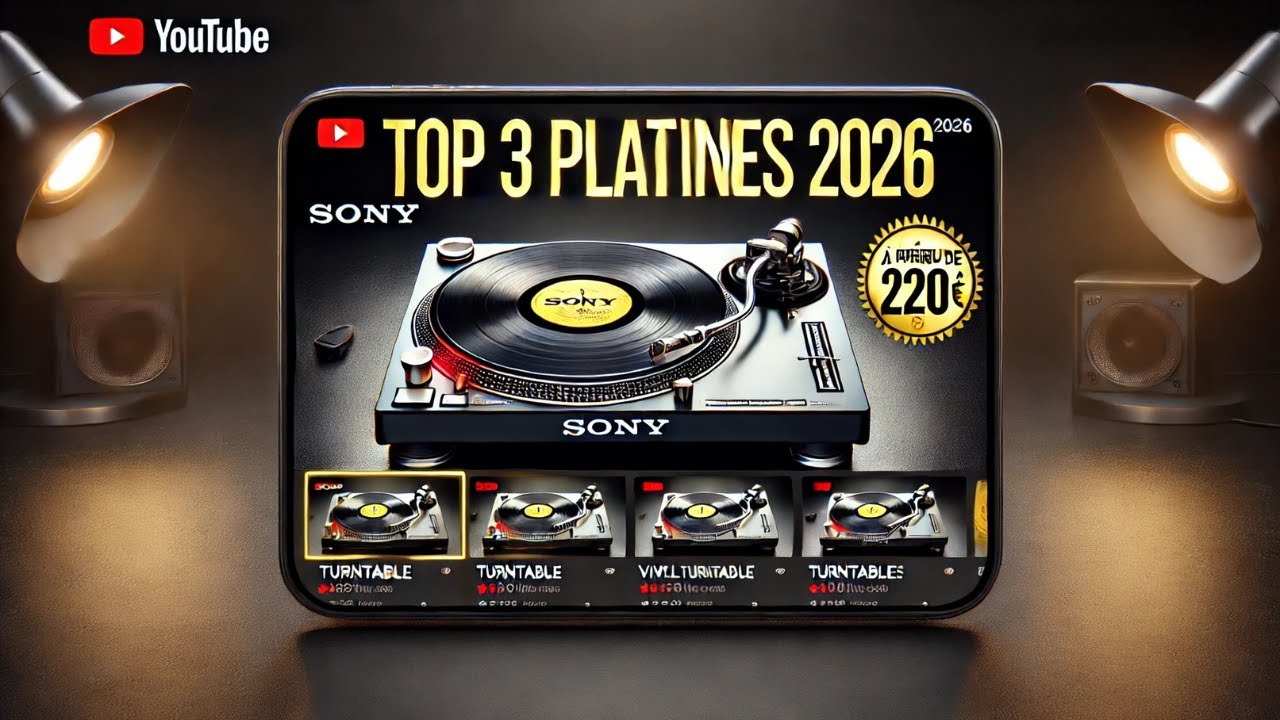 3 Platines Vinyle à moins de 300€ : Laquelle EST LA MEILLEURE pour 2026 ?