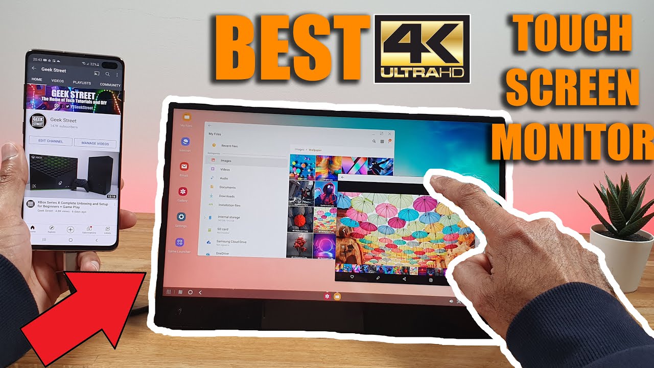 VIEWMAR 4K Portable Touch Screen Monitor for Android / PC / XBox / PlayStation (SCAM DO NOT BUY)