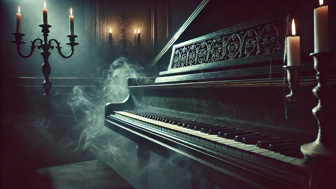 Eerie Evenings: 1 Hour of Spooky Piano Music and Chilling Sounds