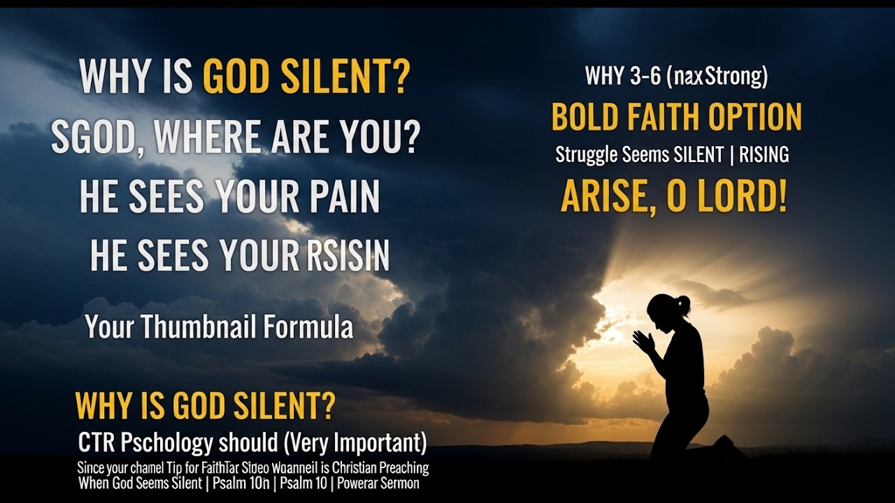 When God Seems Silent | Psalm 10 Powerful Sermon on Trusting God in Times of Injustice