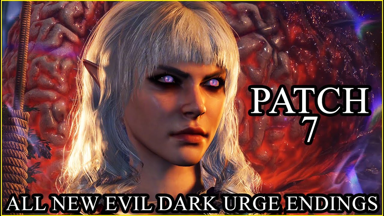 All New Dark Urge Evil Endings | Chosen & Redeemed w/ Ascended Astarion | Patch 7 | Baldur's Gate 3