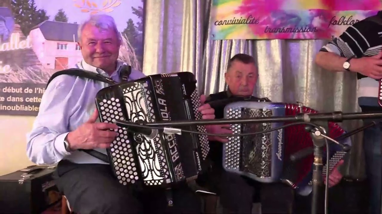 Lavastrie avril 2025 Equipe Pierrot Capel  marches valses folklore