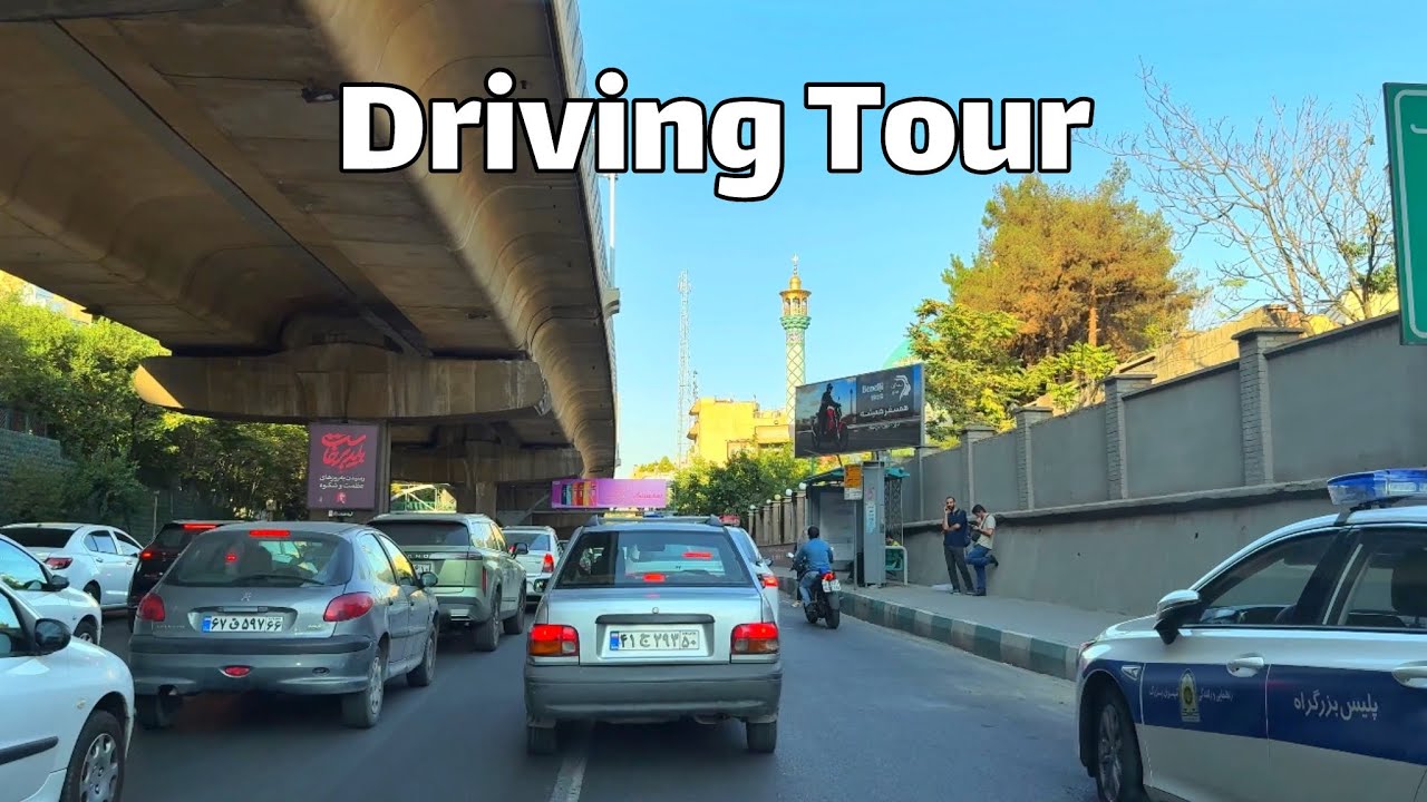 Drive with me in IRAN 2026 - scenic travel 4k - driving downtown 