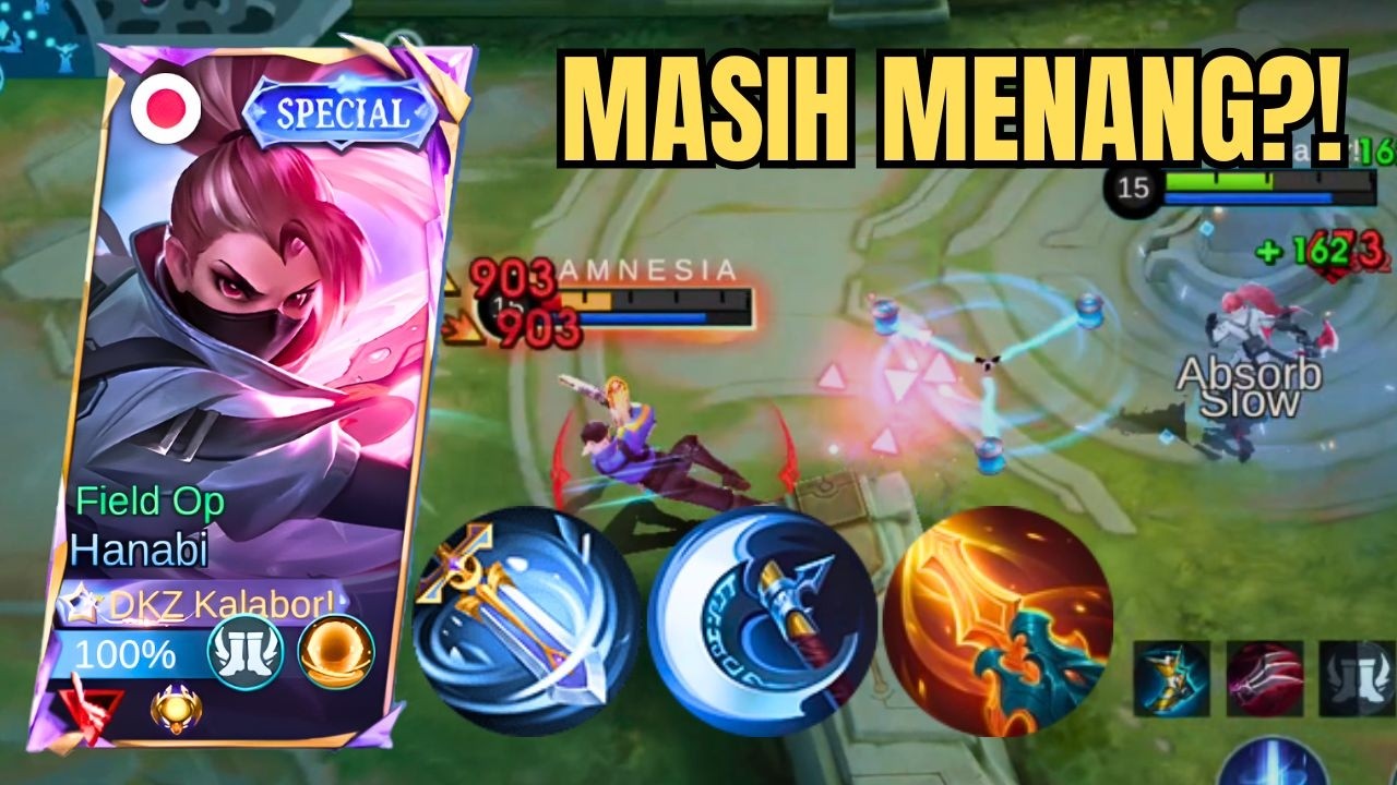 Main Hanabi di Team Chaos… Fokus Objective | Mobile Legends