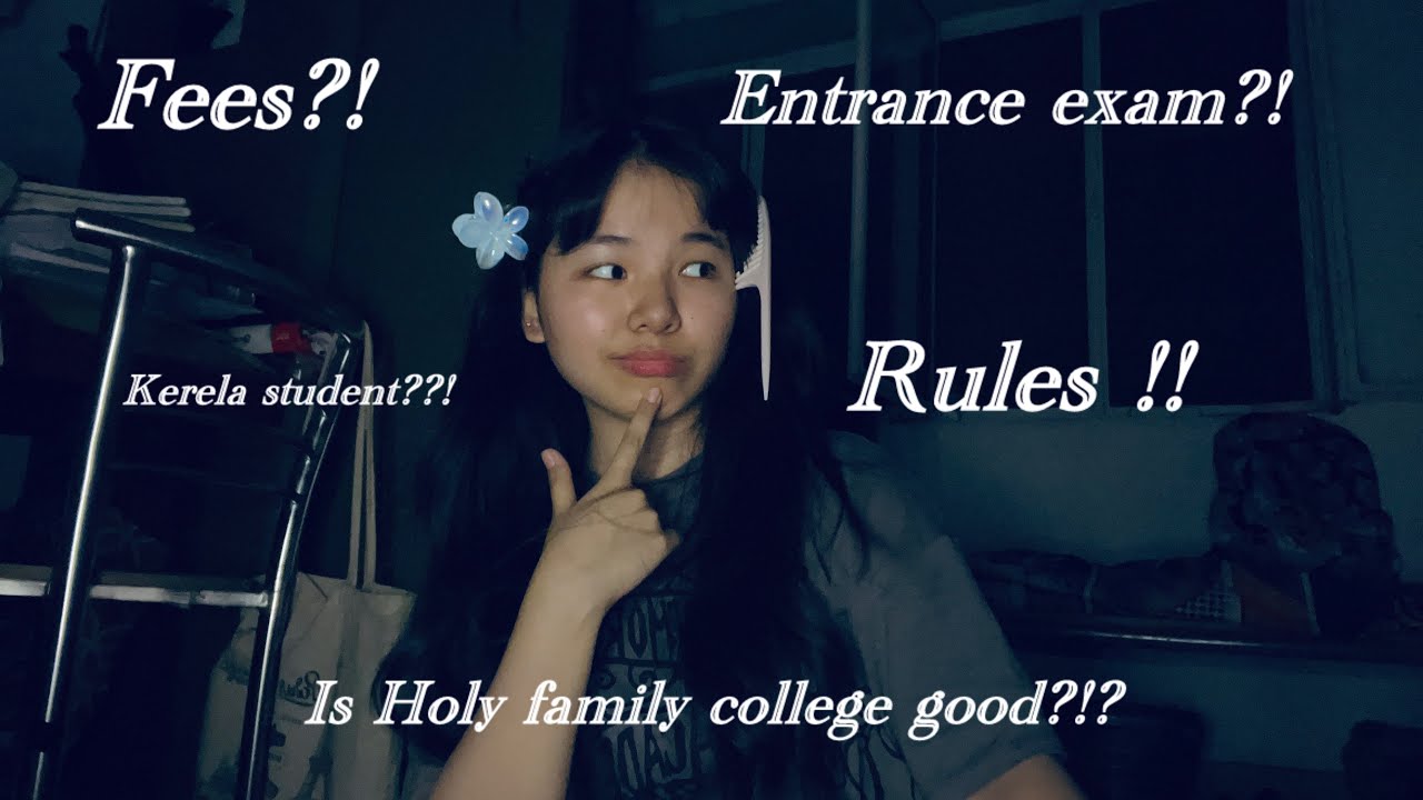 IN ENGLISH // Holy family college of nursing // clear your doubts 😌 #nursingstudent #collegehunting