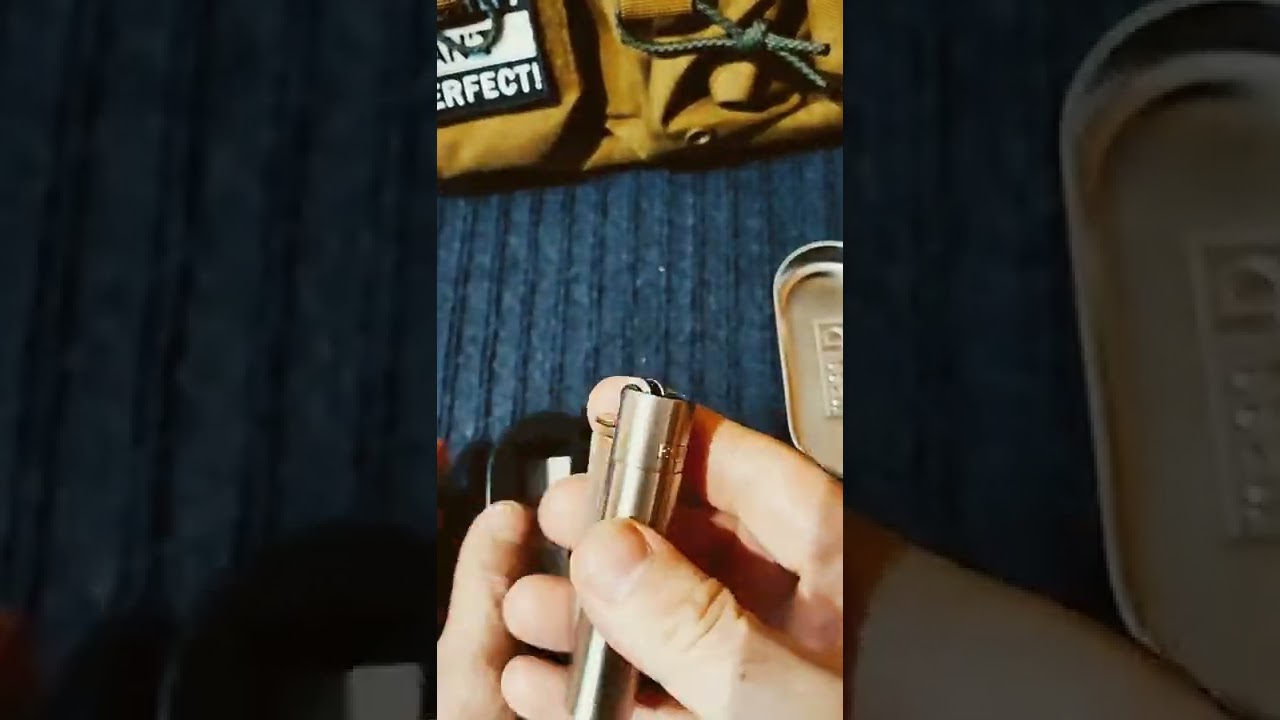 CLIPPER edici&oacute;n met&aacute;lica en caja versi&oacute;n de gas.Ideal para coleccionistas y kit edc urbanos.#shorts