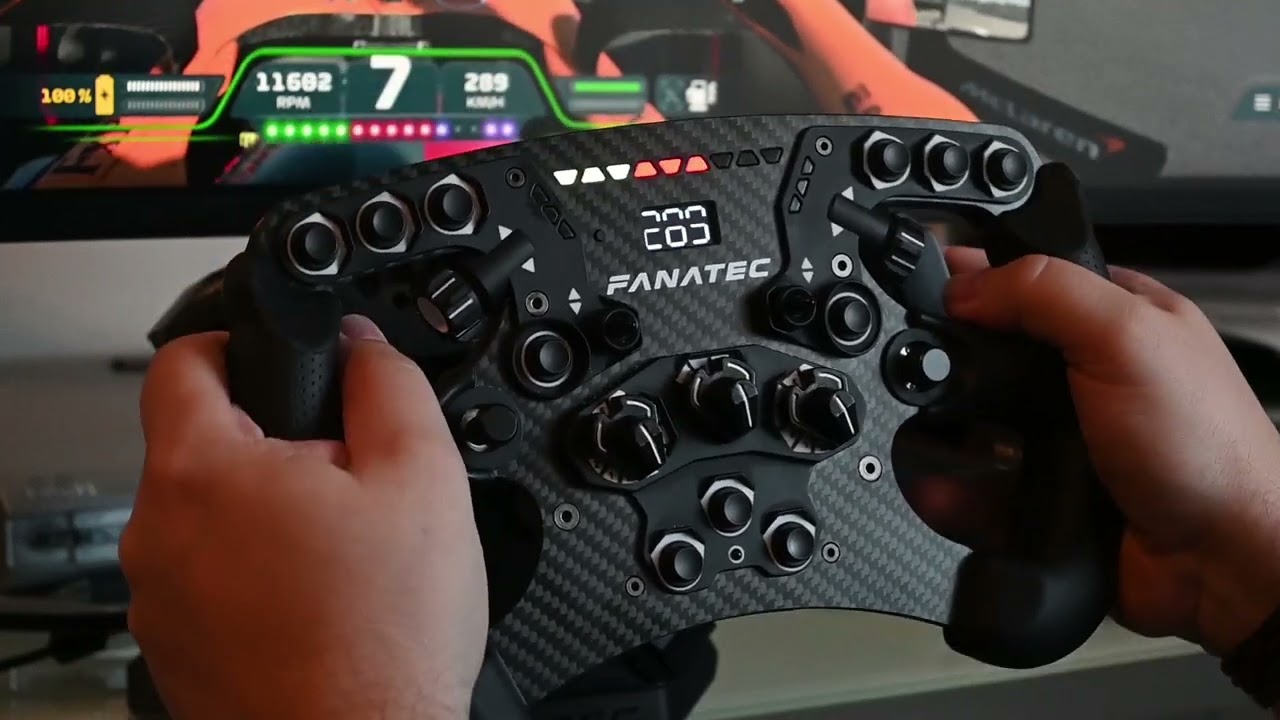 Fanatec Clubsport Formula Wheel v2.5 on CSL DD in F1 2021