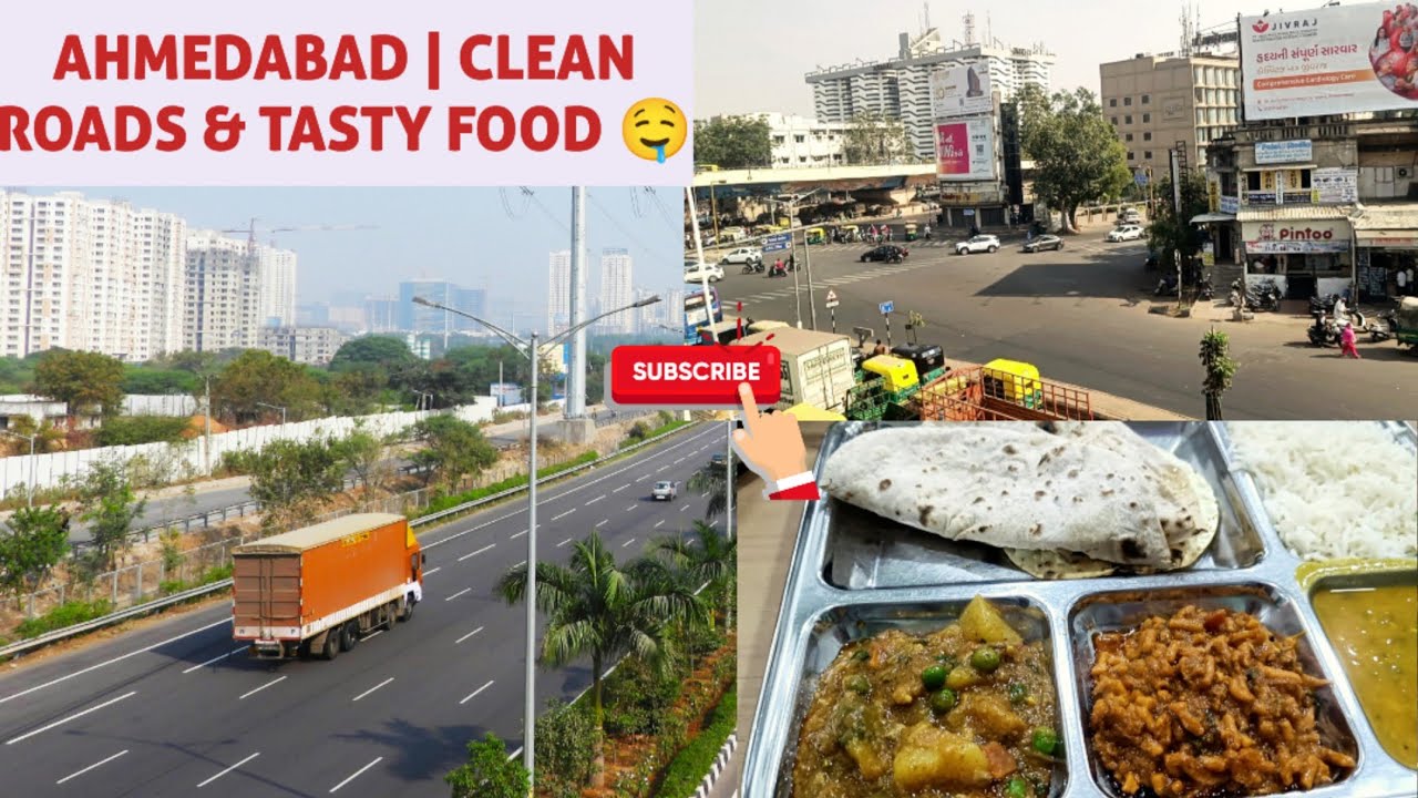 Ahmedabad Vlog | Clean Roads & Tasty Street Food Experience #ahemdabad #dailyvlog 