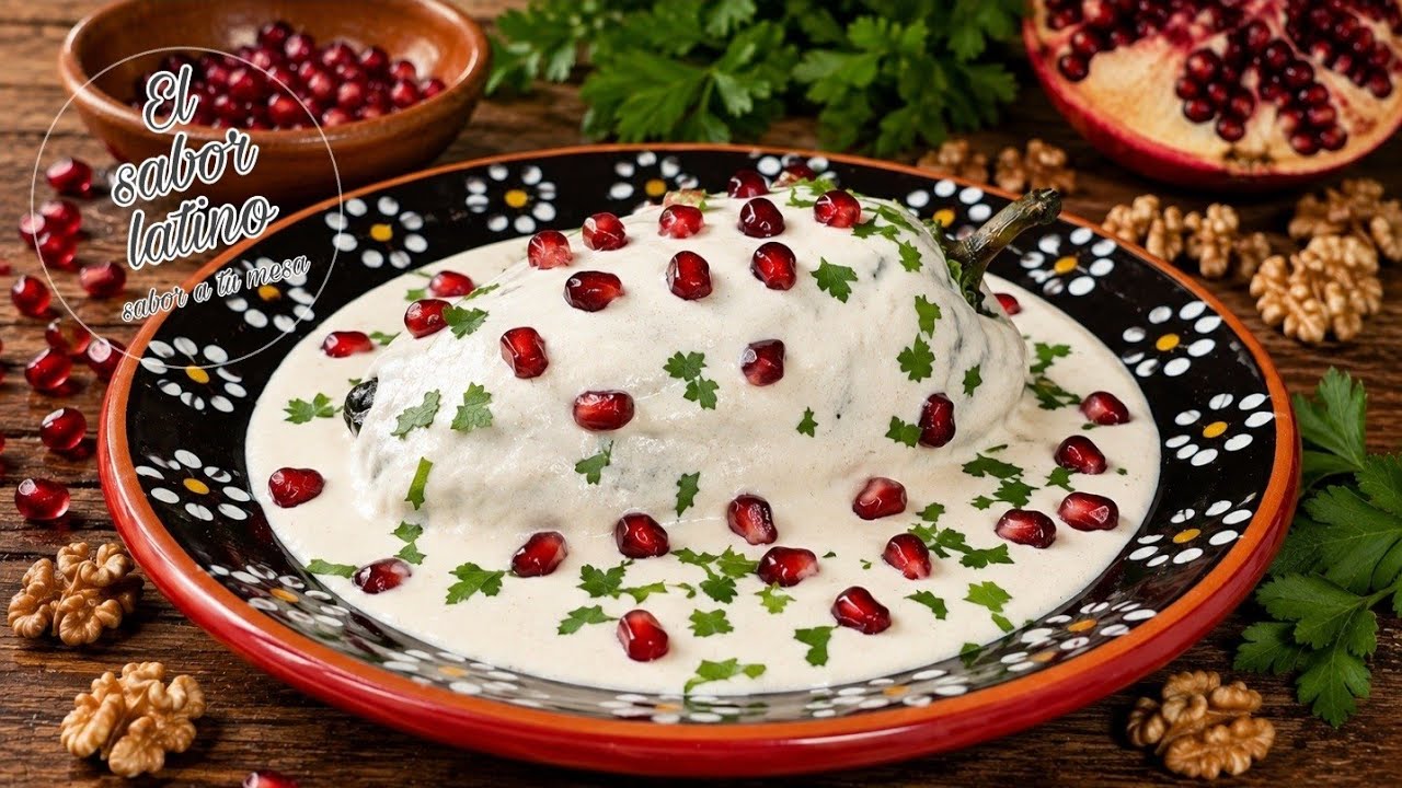 🔴 ¡Los Mejores Chiles En Nogada! Receta Fácil y Rica🇲🇽VIVA MEXICO-El sabor latino