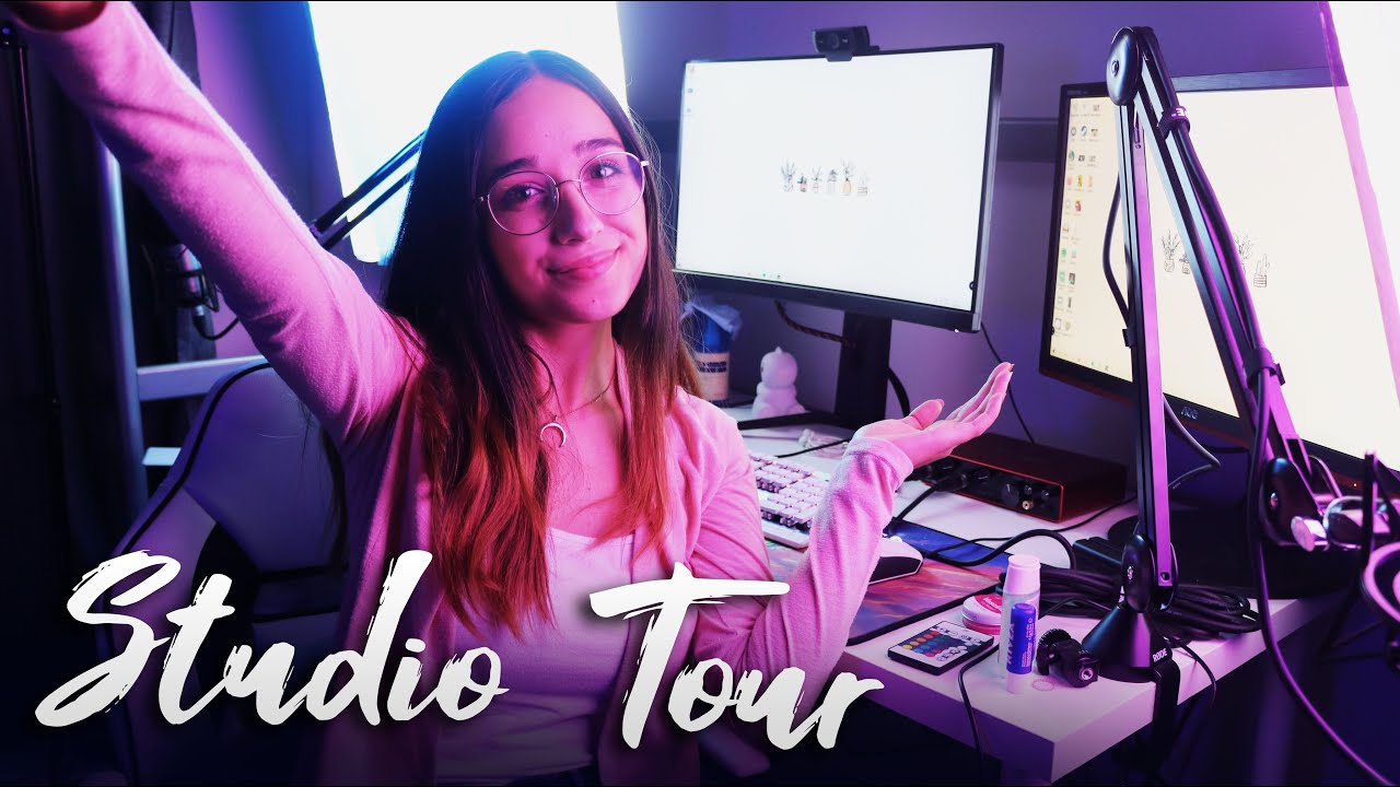 ASMR em Portugues/Portugal | STUDIO TOUR: O meu estúdio e que equipamento uso para filmar ASMR!