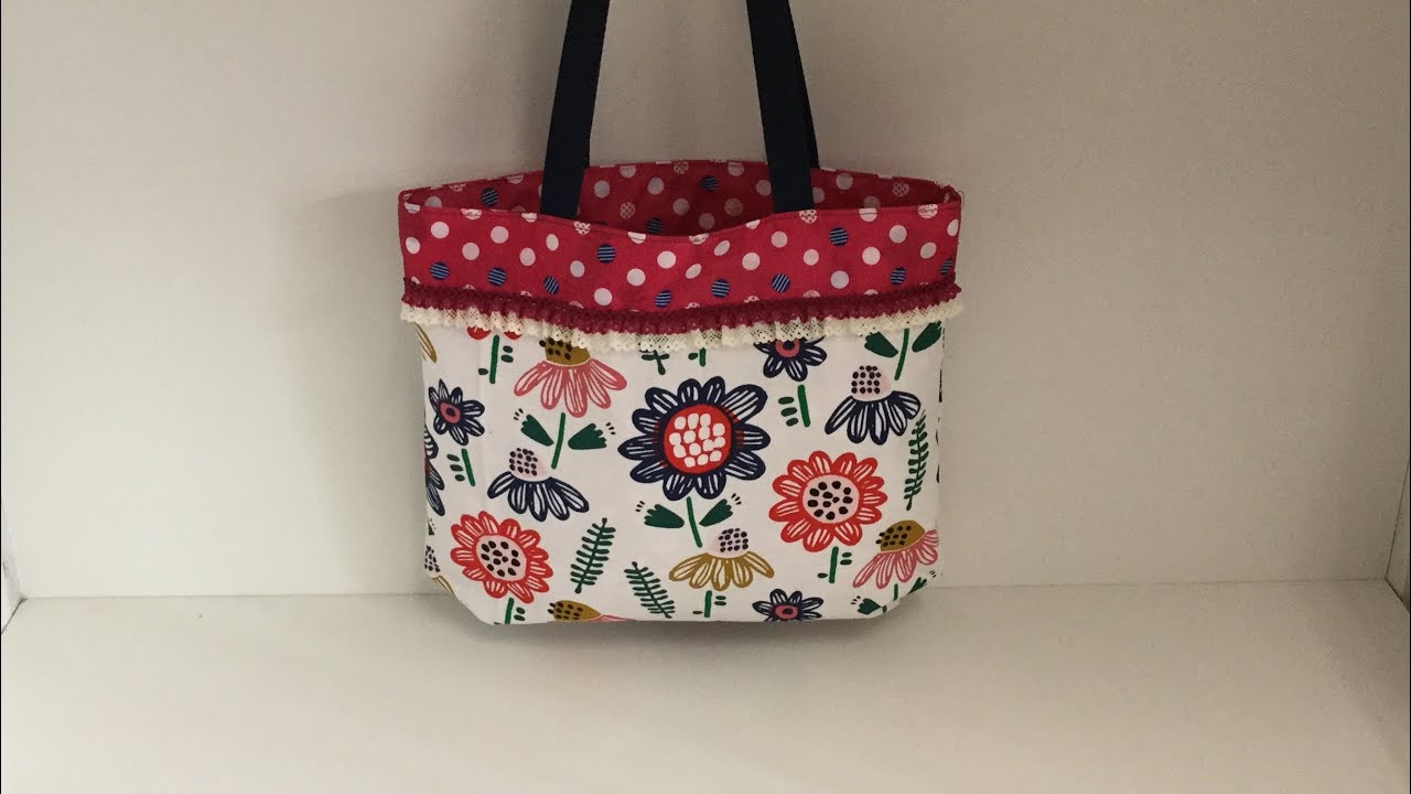 Coudre un petit sac pour courses Tuto couture Madalena