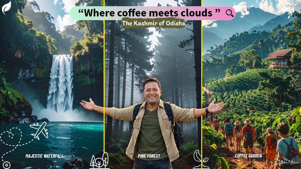 You Won&rsquo;t Believe This Place in Odisha! Coffee Garden + Waterfall + Trek 😍