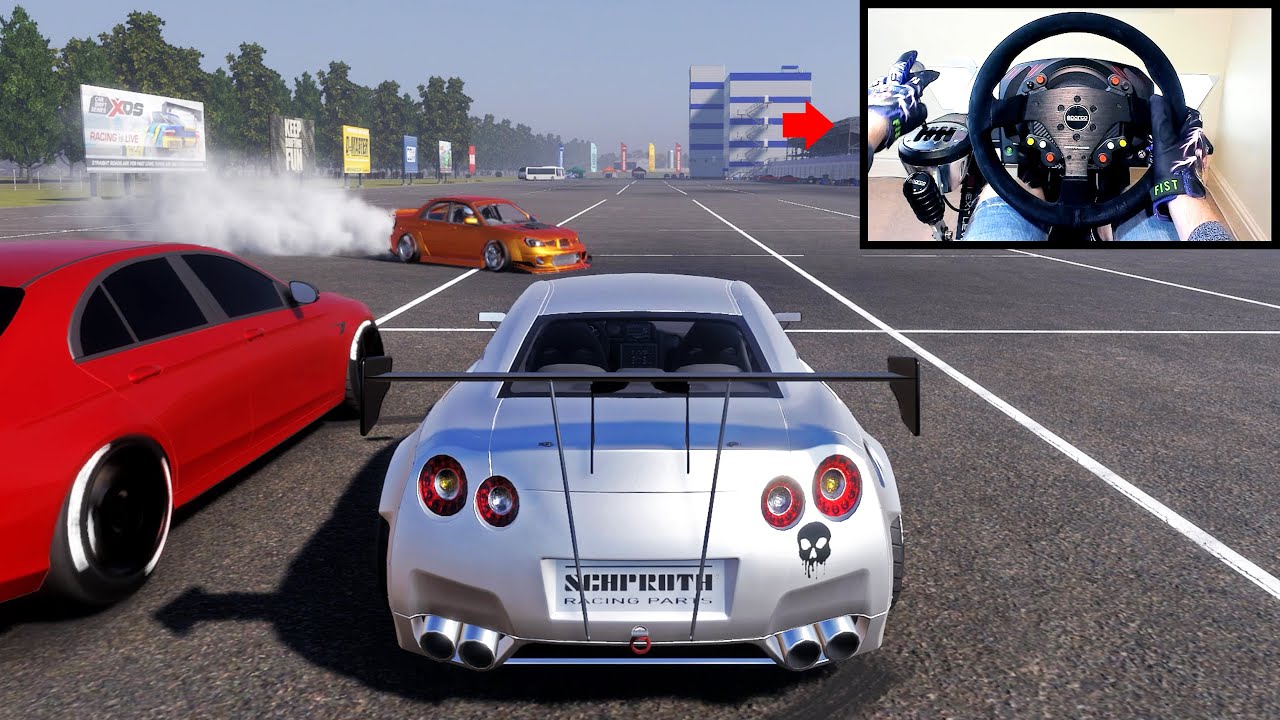 Drifting Nissan R35 GT-R! (Steering Wheel) - CarX Drift Racing New Update Gameplay