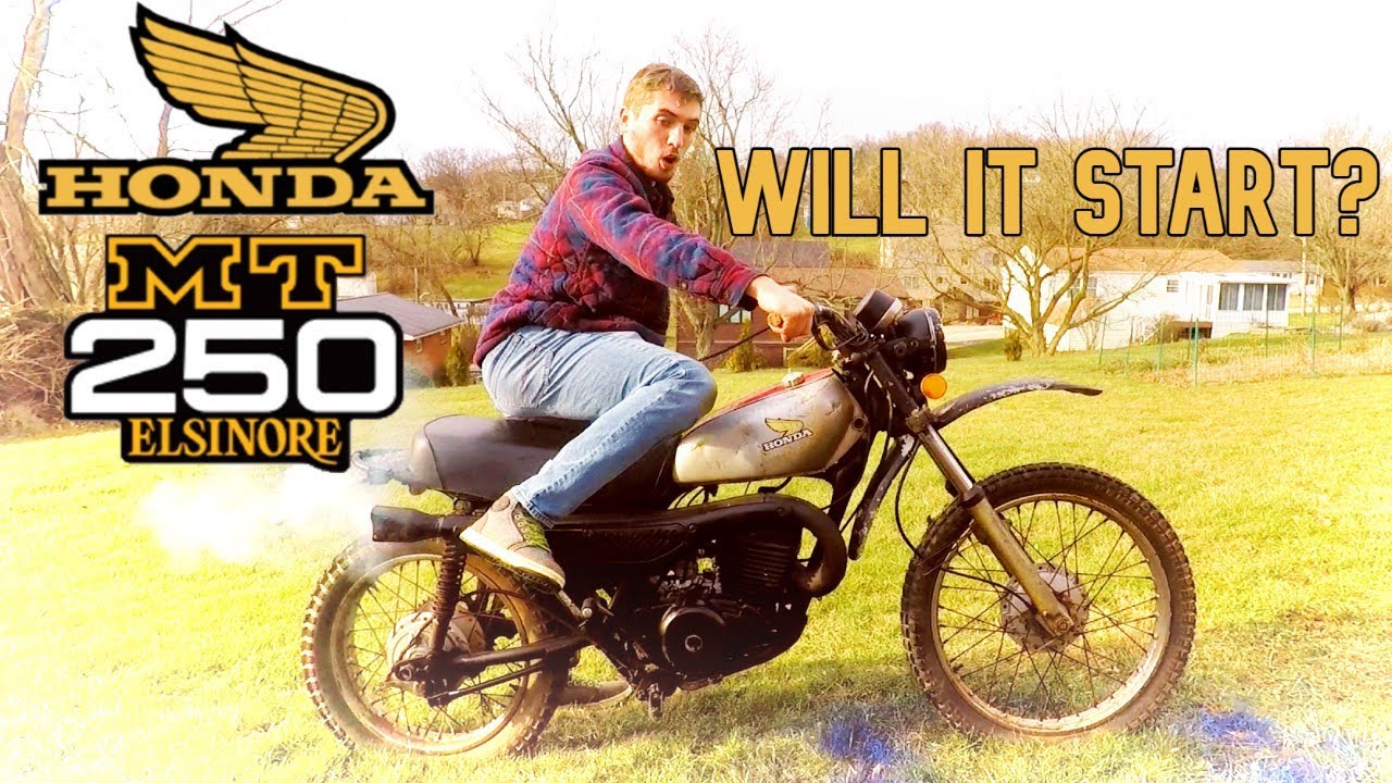 BARN FIND '74 Honda MT250 Elsinore | Will It Start?