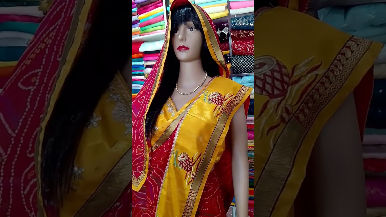 new collection in chundari saree order now #saree #trending #new #onlineshopping