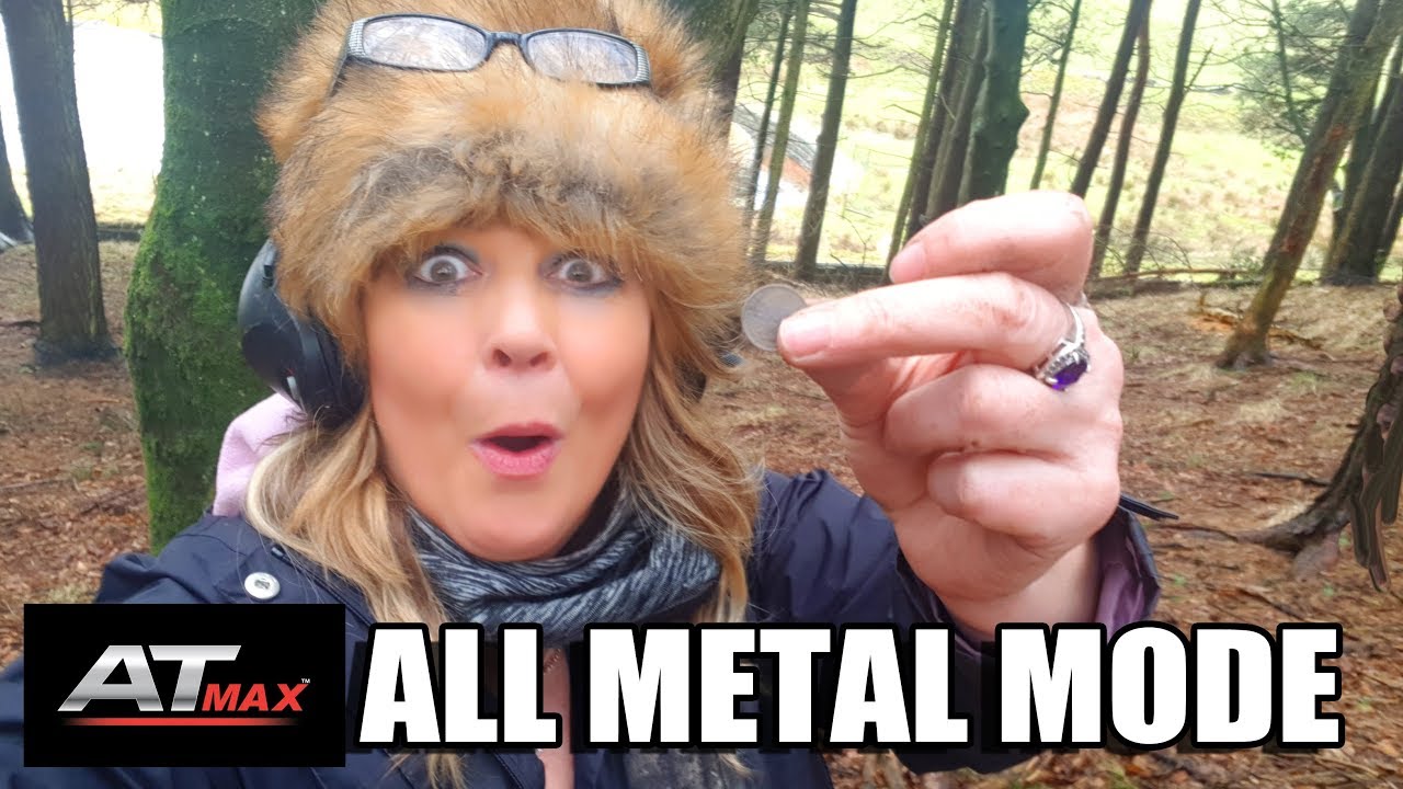 Digger Dawn - SILVER in the woods ALL METAL MODE Garrett AT Max