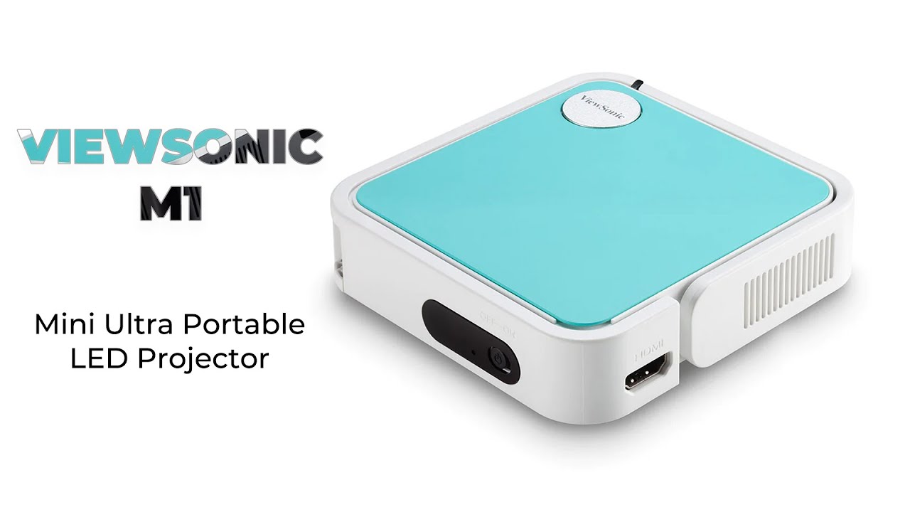 How to Use ViewSonic M1 Mini Ultra-Portable LED Projector | Complete Beginner Guide