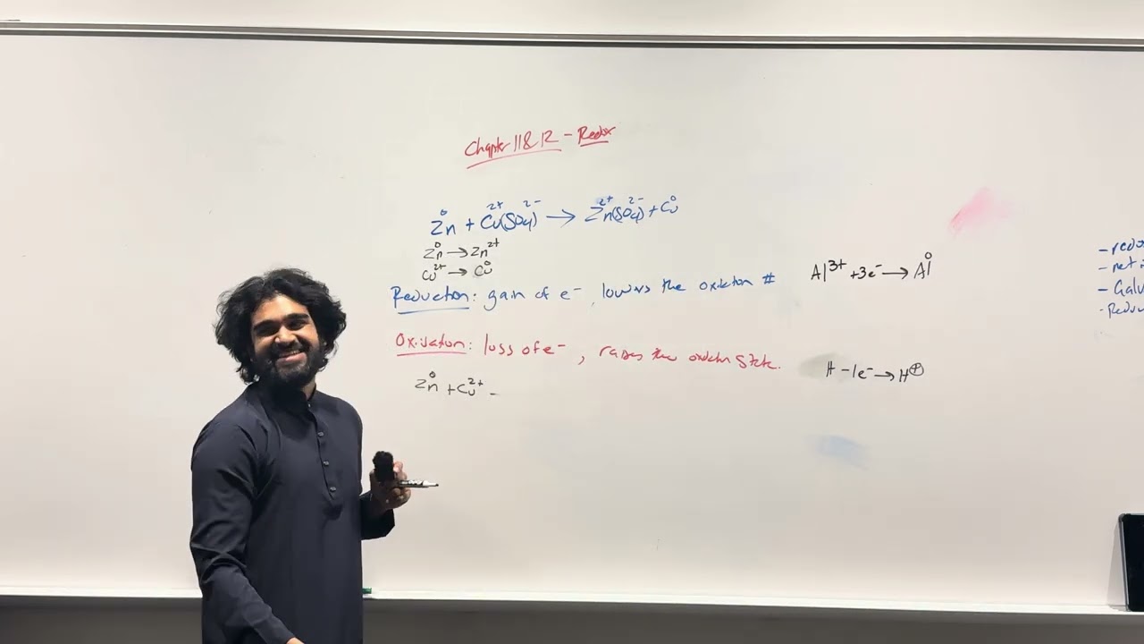 2025-2026 MCAT General Chemistry, Chapter 11 and 12-  Redox and Electrochem