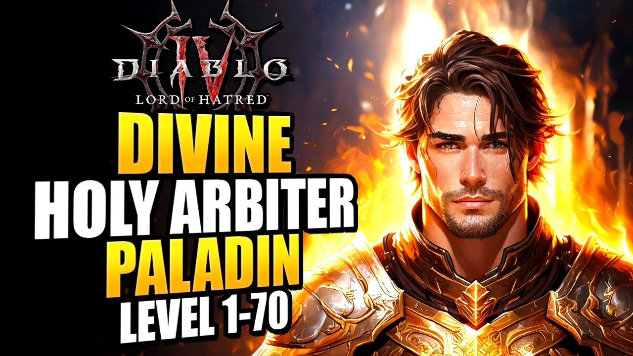 Diablo 4 Best Paladin Leveling Build For Season 14: Level FAST With Divine Arbiter