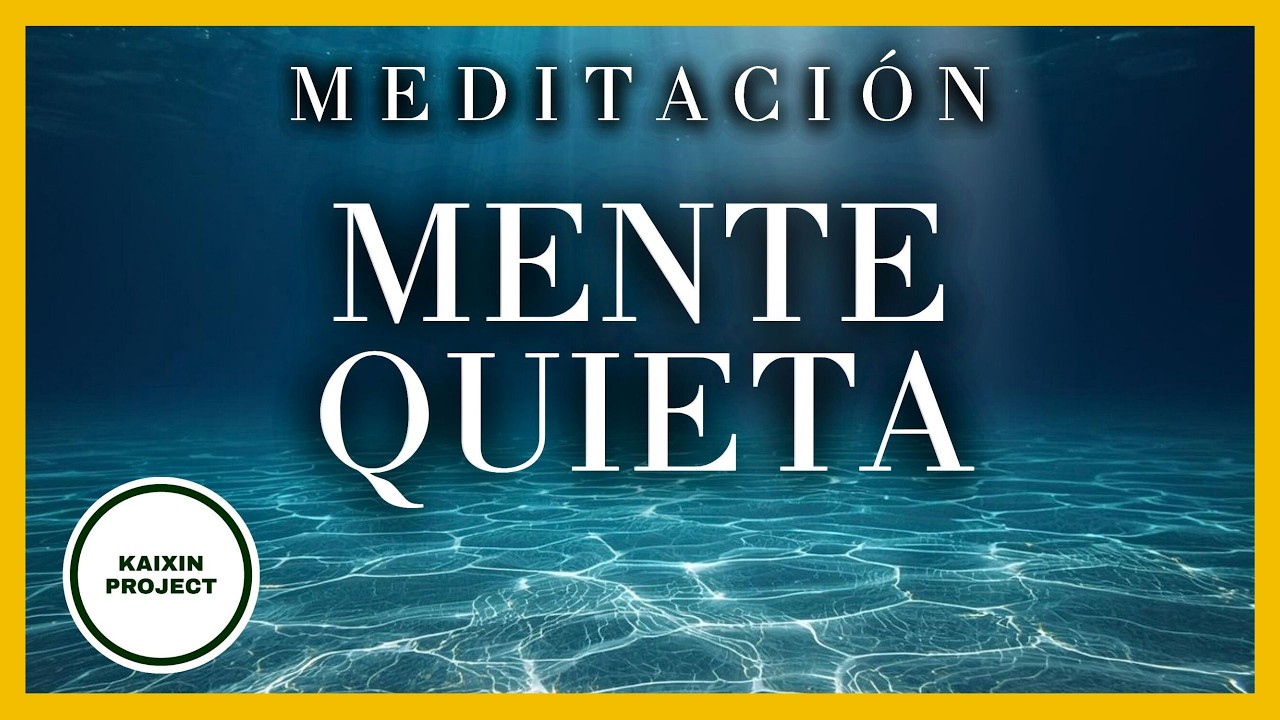 Meditación Guiada para Descansar la Mente y Soltar Pensamientos 🌿 Calma Interior
