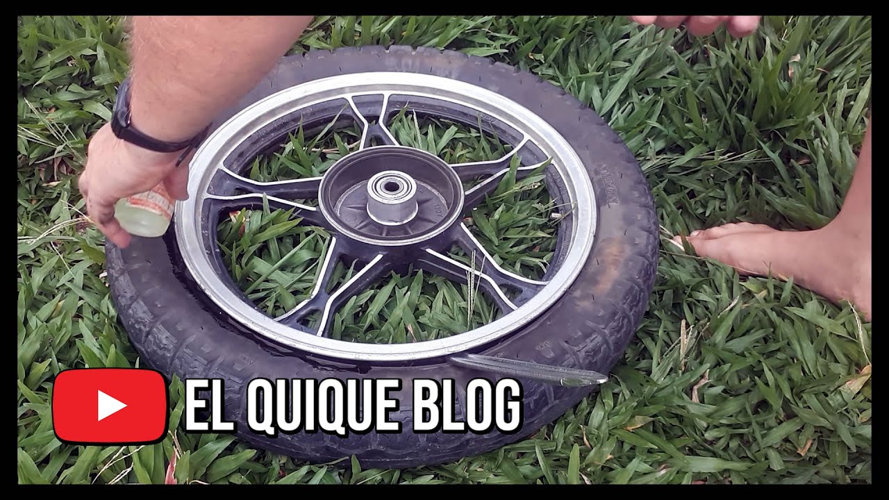 Pinchazo rueda trasera - suzuki gn 125