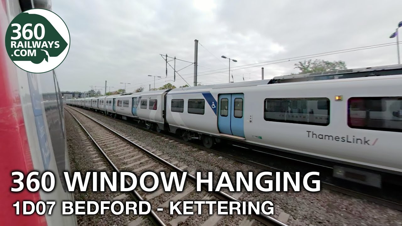 1D07 Bedford to Kettering EMR HST VP185 in 360º (View in 4K)