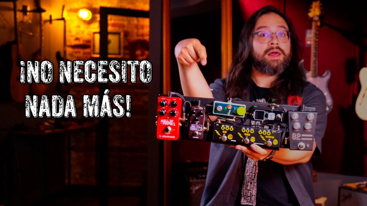 ¡La pedalboard MÁS COMPACTA QUE HE HECHO!