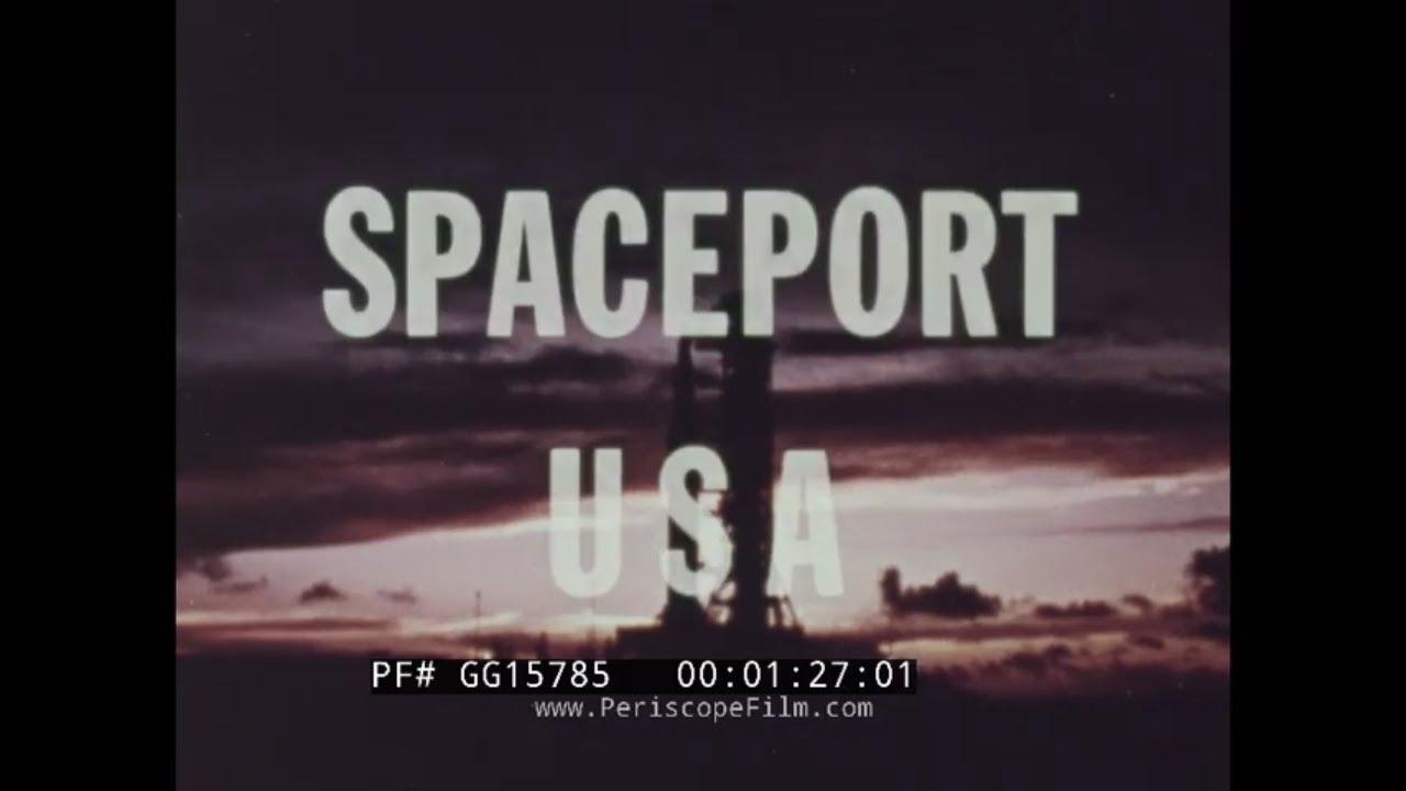 «КОСМОПОРТ США» 1970-е НАСА ДОКУМЕНТАЛЬНЫЙ ФИЛЬМ КОСМИЧЕСКИЙ ЦЕНТР ИМЕНИ ДЖОНА Ф. КЕННЕДИ ПРОГРАМ...