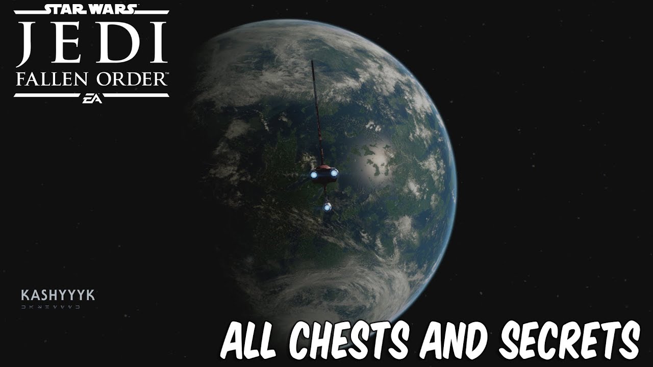 Star Wars Jedi: Fallen Order - Kashyyyk Collectable Guide - Chests & Secrets (Health, Force & Stim)