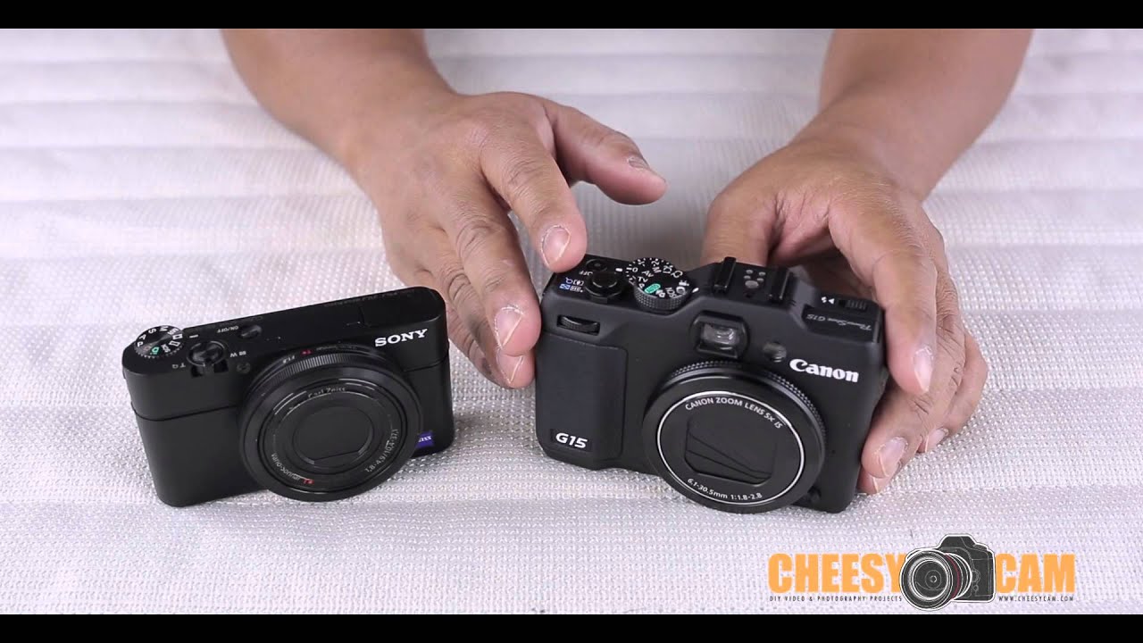 Canon Powershot G15 vs Sony RX100 Overview