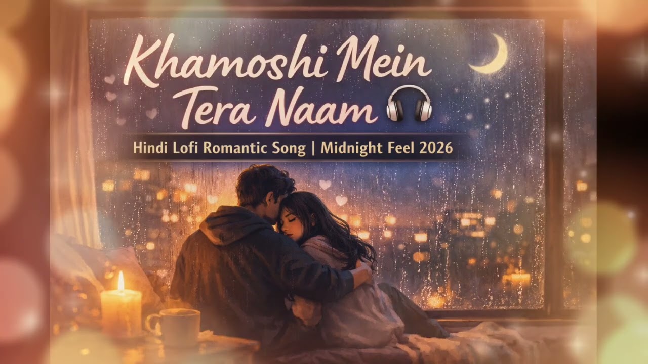 Khamoshi Mein Tera Naam 🎧 | Hindi Lofi Romantic Song | Midnight Feel 2026