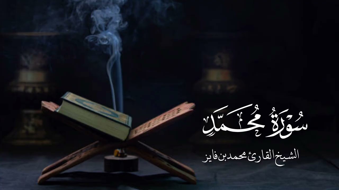 سورة محمد الشيخ محمد بن فايز 