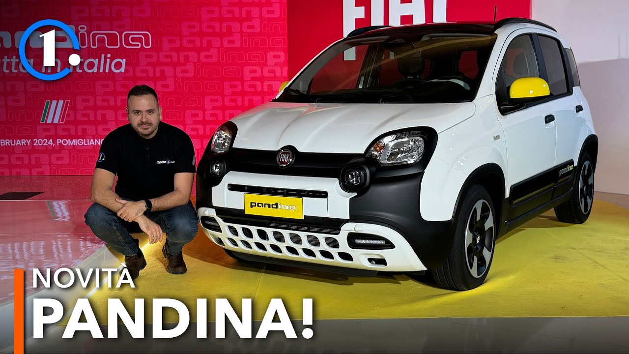 Fiat PANDINA (2024) 🇮🇹 Serie speciale IBRIDA con ADAS e nuovi display! Da giugno