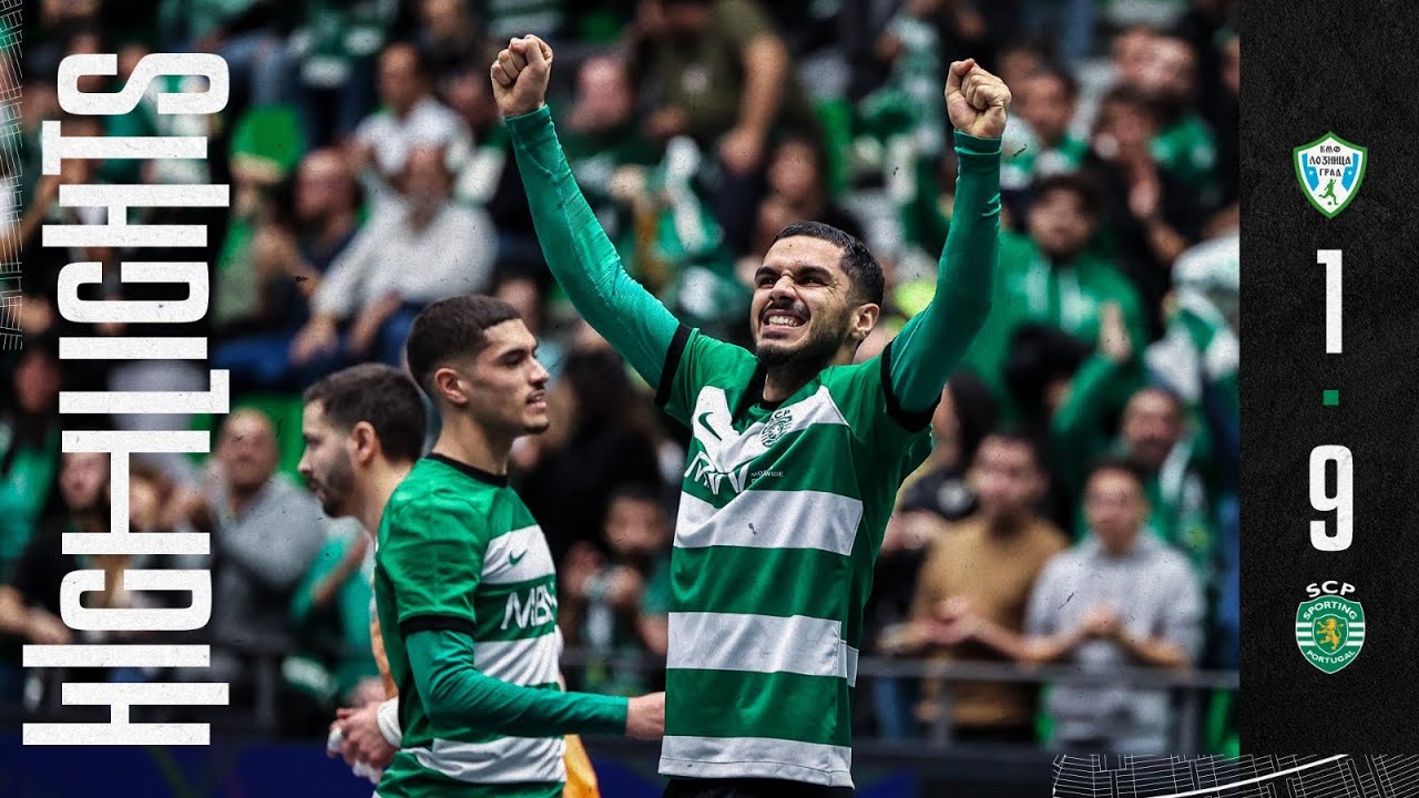 Resumo | Futsal: Loznica-Grad 1-9 Sporting CP