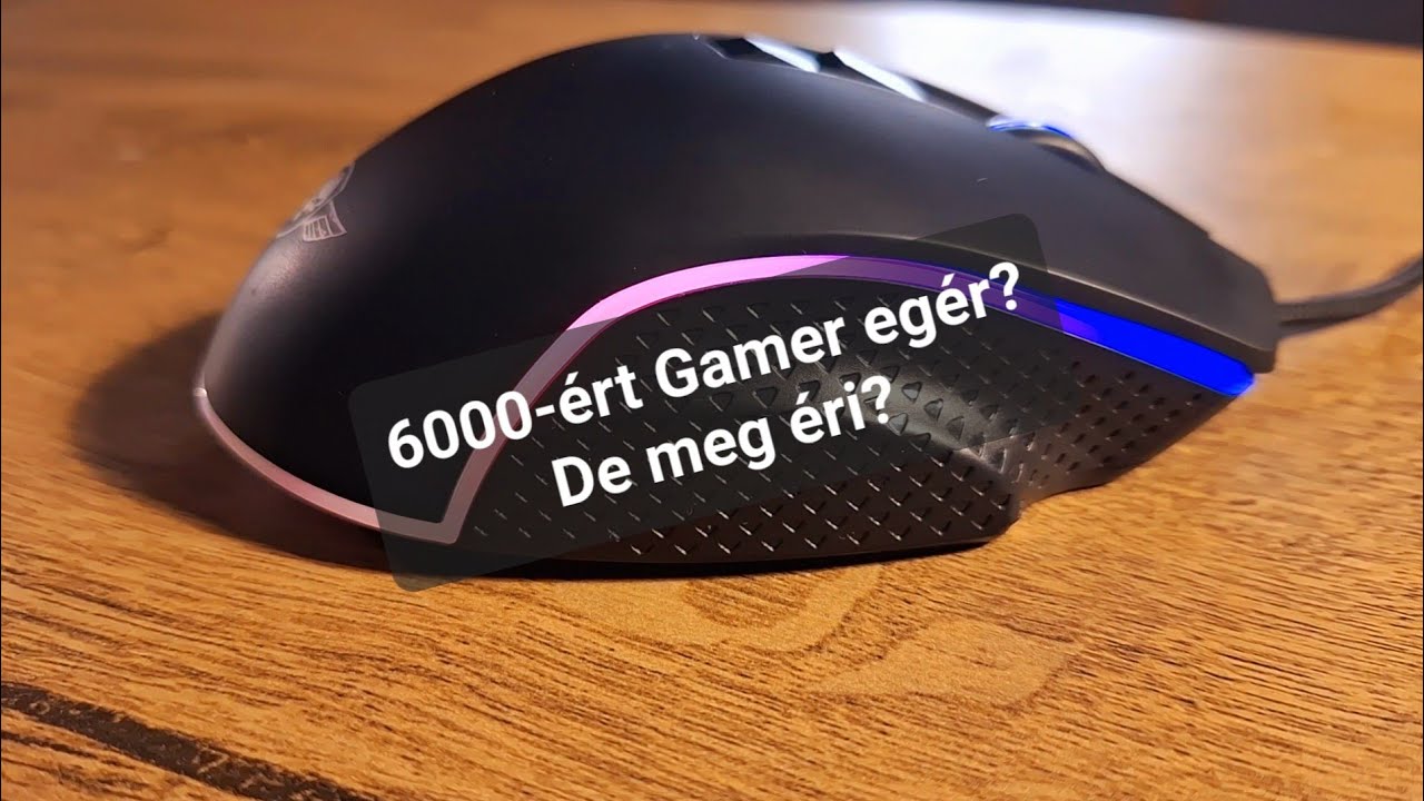Nézzük! 6000 Ft-os Gamer Egér! Mennyire jó? 🤔(SPIRIT OF GAMER PRO-M1)@TechGem.s