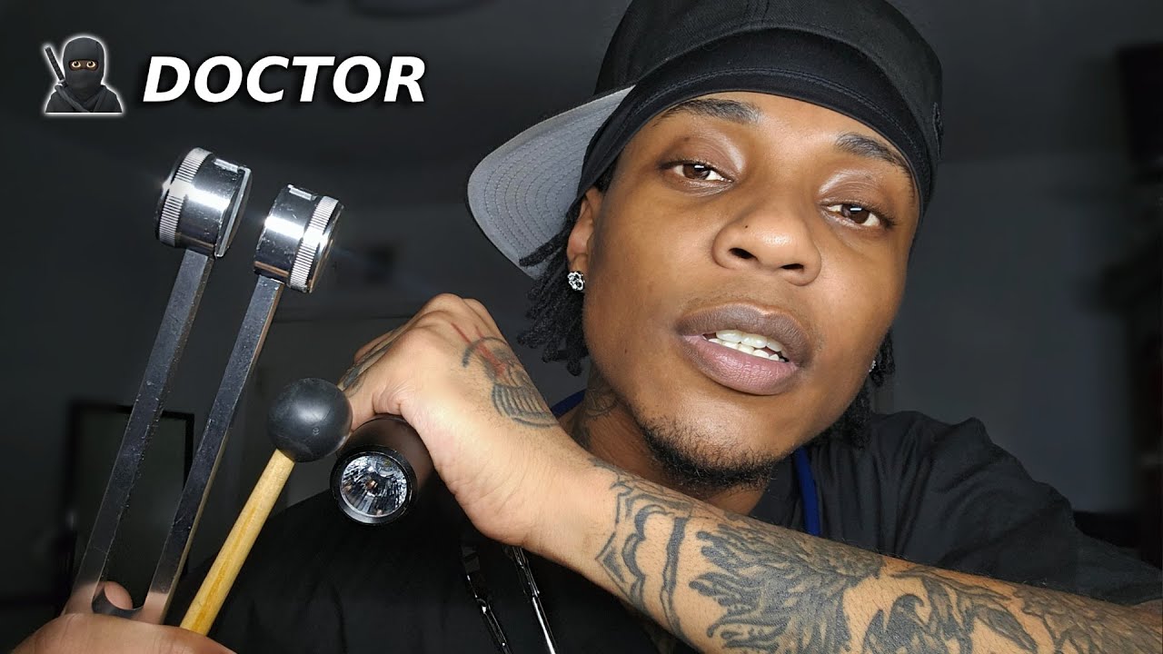 ASMR 🥷🏾 YN Doctor Gives You a Medical Exam | Extra Relaxing