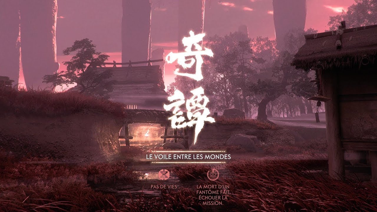 SPEEDRUN GHOST OF TSUSHIMA HISTOIRE CAUCHEMAR - LE VOILE ENTRE LES MONDES EN 4:11 SCORE 934.900.