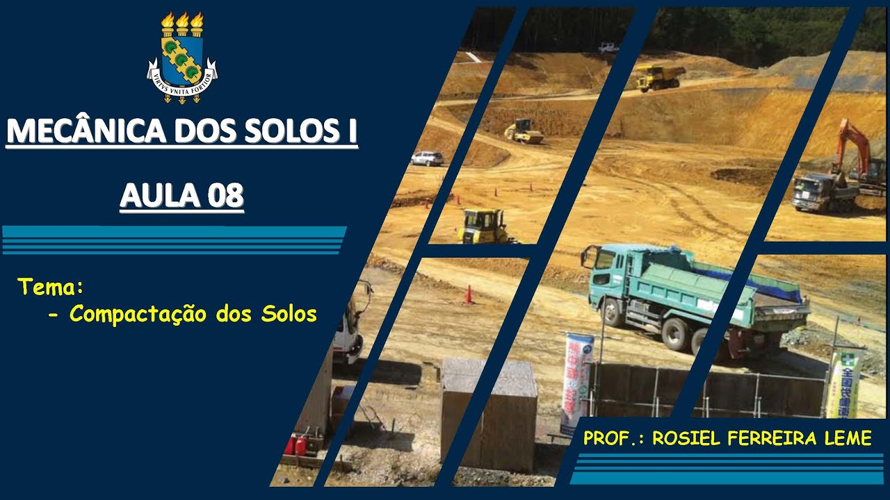 AULA 08 - COMPACTAÇÃO DO SOLO