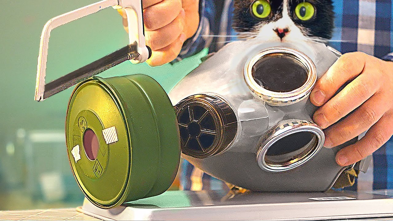 QU'EST-CE QU'ON RETROUVE DANS UN MASQUE À GAZ?