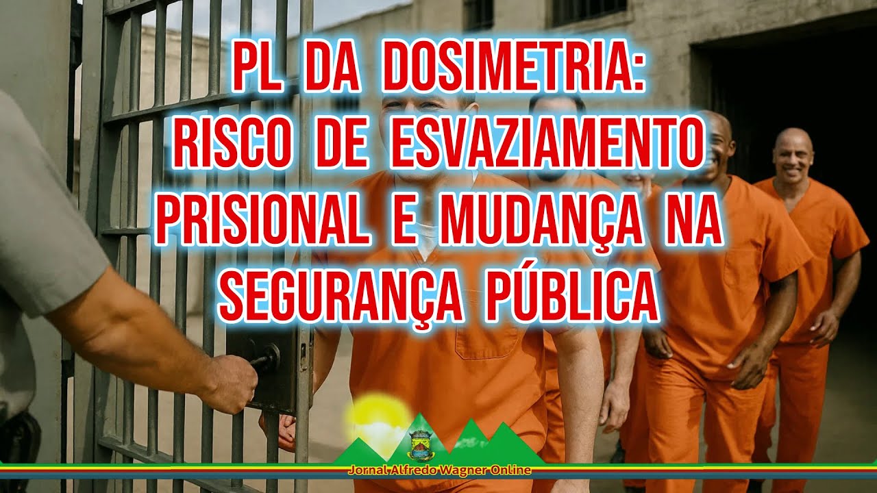 PL da Dosimetria: Risco de Esvaziamento Prisional e Mudança na Segurança Pública