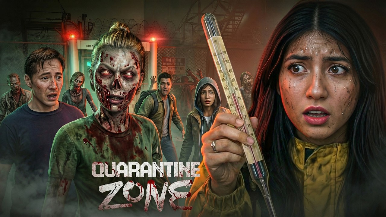 🔴IF I LET A ZOMBIE IN THEN WE ARE DOOMED | Quarantine Zone​