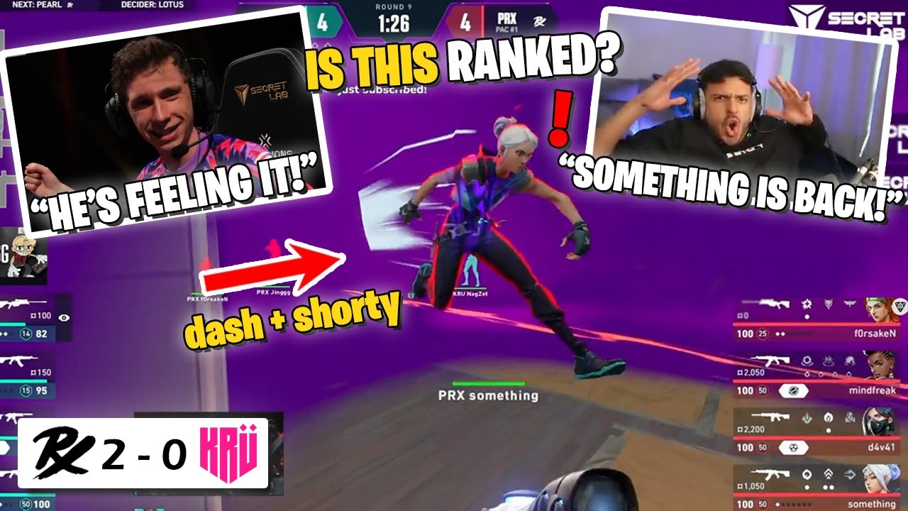 Tarik reacts to PRX something & Paper Rex vs KRU Esports VCT Champions 2023 | Valorant Best Moments