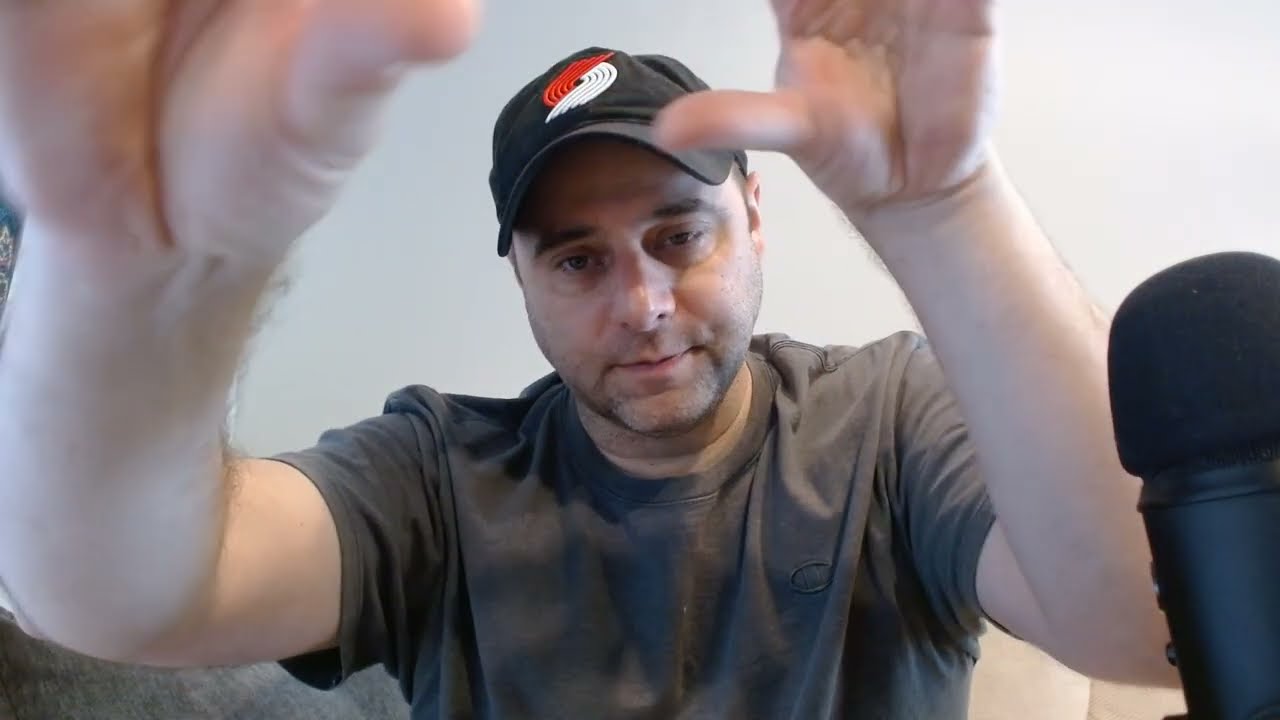 ASMR Gum Chewing Hour Long Ramble