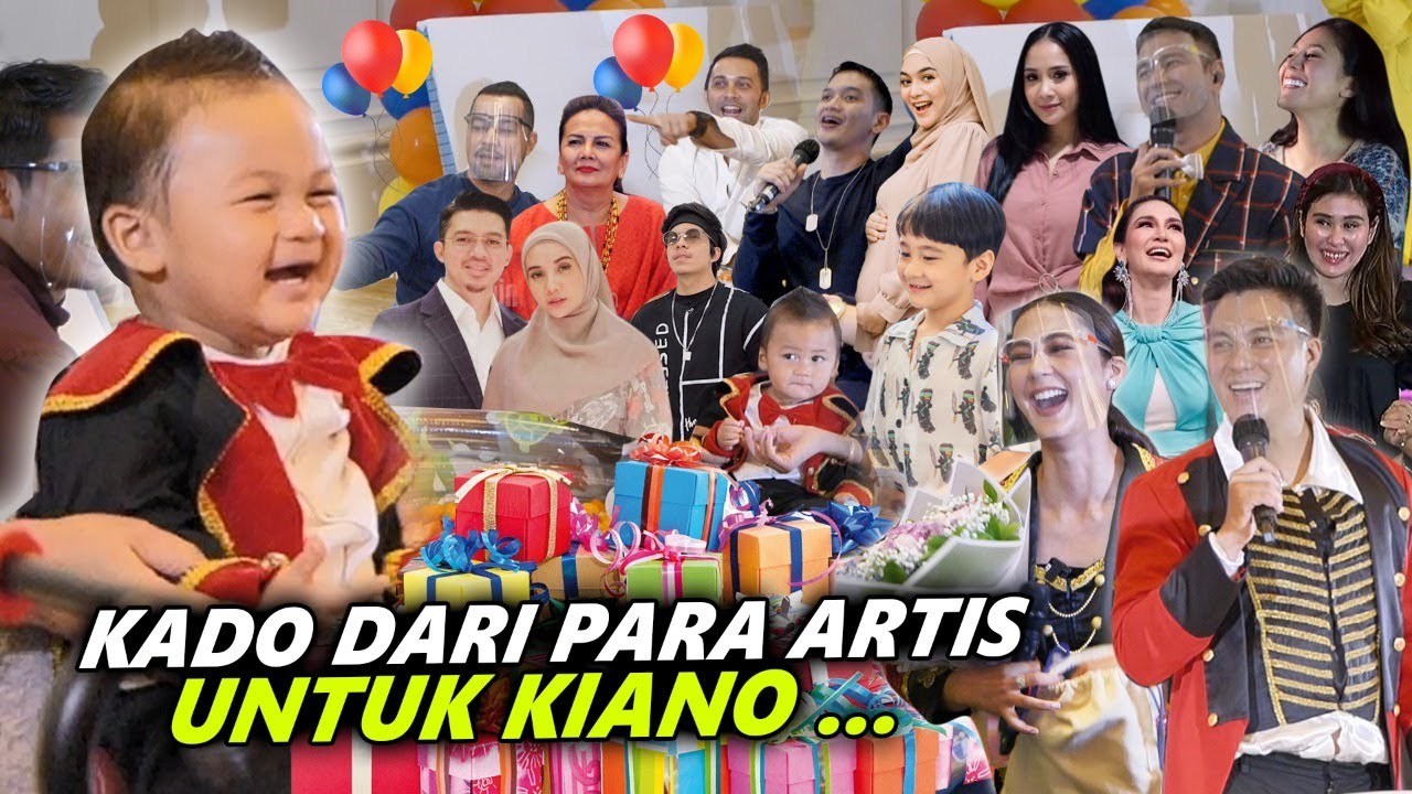 KIANO DAPET BNYK KADO DARI ARTIS2 HEBAT ‼️ DAN MAMAH MASIH SIMPAN SURPRISE TERAKHIR BUAT KIANO..