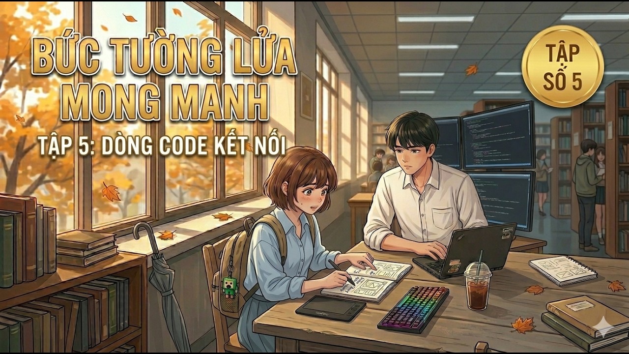🎧 Truyện Audio Bức Tường Lửa Mong Manh   TẬP 5 DÒNG CODE KẾT NỐI
