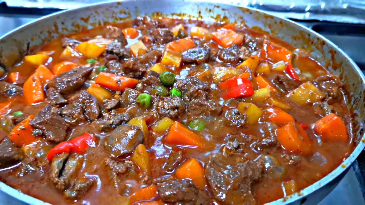 HOW TO COOK TASTY BEEF MENUDO RECIPE | BingBing TV