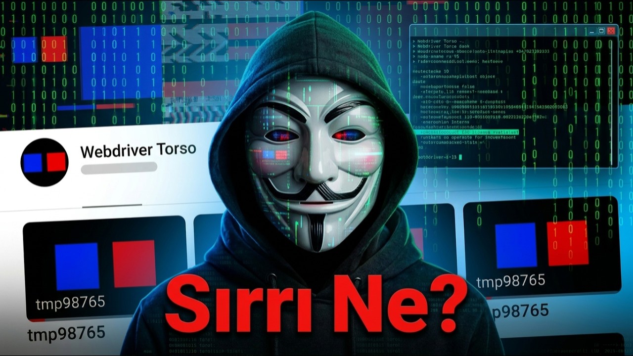 İNTERNETİN EN TUHAF KANALININ SIRRI...  -Webdriver Torso