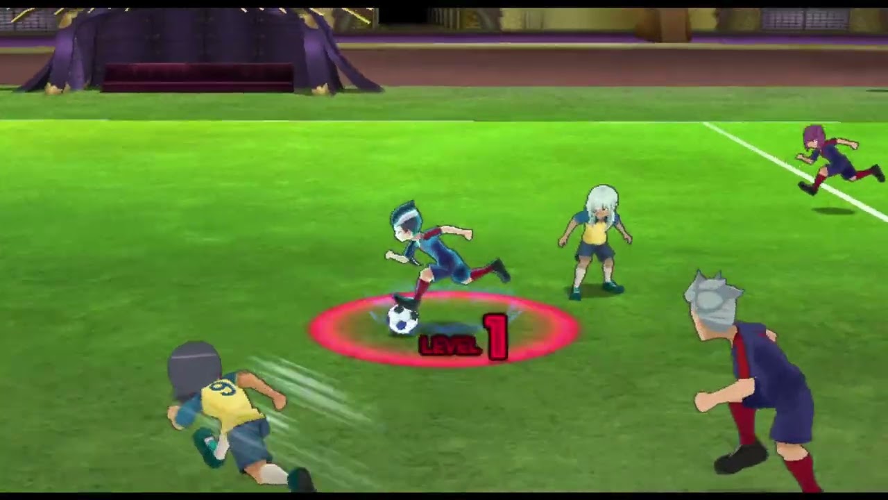 Inazuma Eleven Go Strikers 2013 Wii Team PZ01 vs Fifth Sectors Harder (First Half)