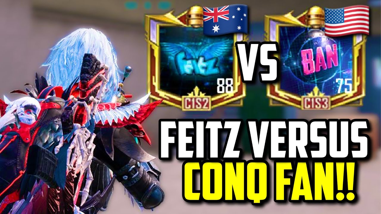 FEITZ VS CONQUEROR FANS IN NEW IMAGIVESARY EVENT!! | PUBG Mobile