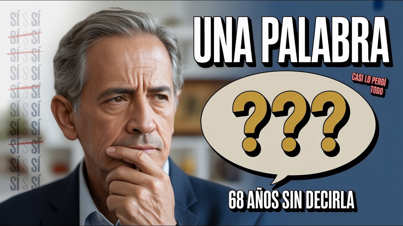 Durante 68 años no supe decir esta palabra - Casi me cuesta todo